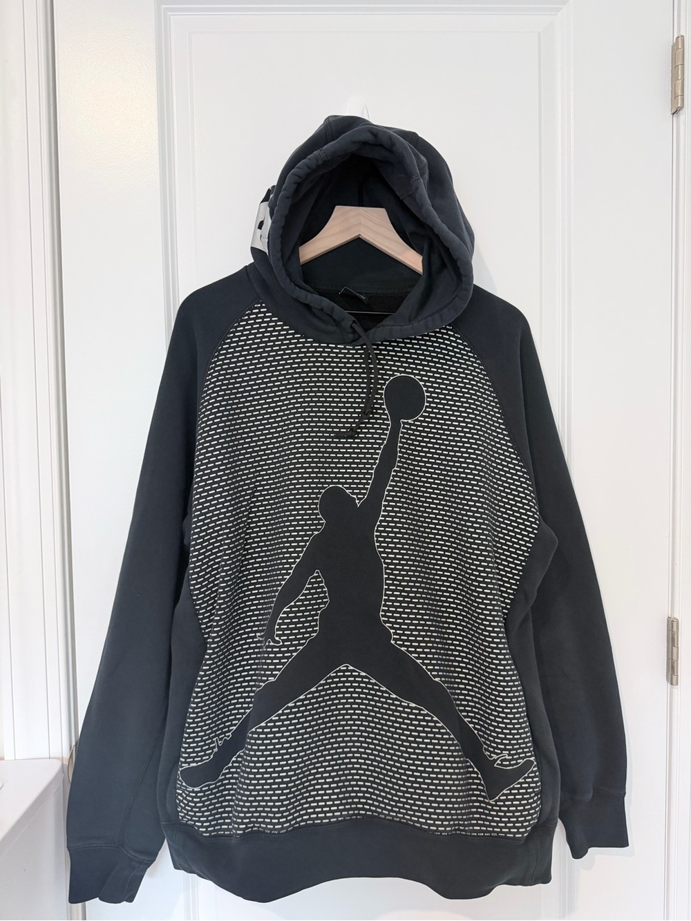 Jordan Black & White Jumpman Pullover Hoodie